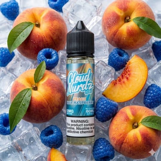 Cloud Nerds Vape Juice Cloud Nurdz E-Liquid 100ml STRAWBERRY LEMON BY CLOUD  NURDZ 100ML