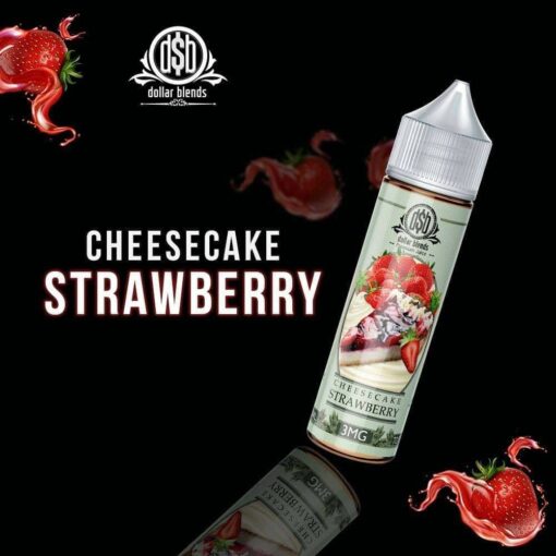DOLLAR BLENDS CHEESECAKE STRAWBERRY E-LIQUID