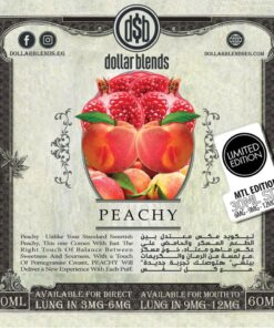 DOLLAR BLENDS PEACHY MTL E-LIQUID