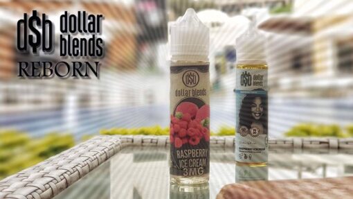 DOLLAR BLENDS RASPBERRY ICE-CREAM E-LIQUID