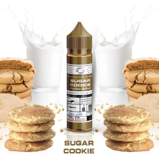 GLAS CINNAMON-SWEET SUGAR-COOKIES E-LIQUID in Egypt - جلاس بيزكس بريميم فيب ليكويد