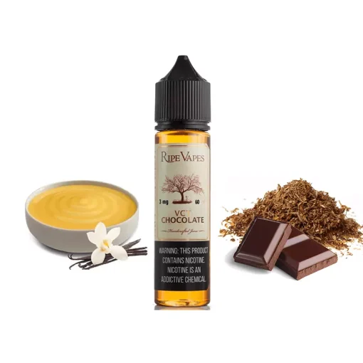 RIPE VAPES VCT CHOCOLATE DL MTL E-LIQUID IN EGYPT - رايب فيبس بريميم فيب ليكويد في تي سي