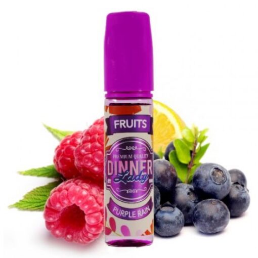 DINNER LADY FRUITS PURPLE RAIN E-LIQUID - دينر ليدي بريميم فيب ليكويد - Image 3
