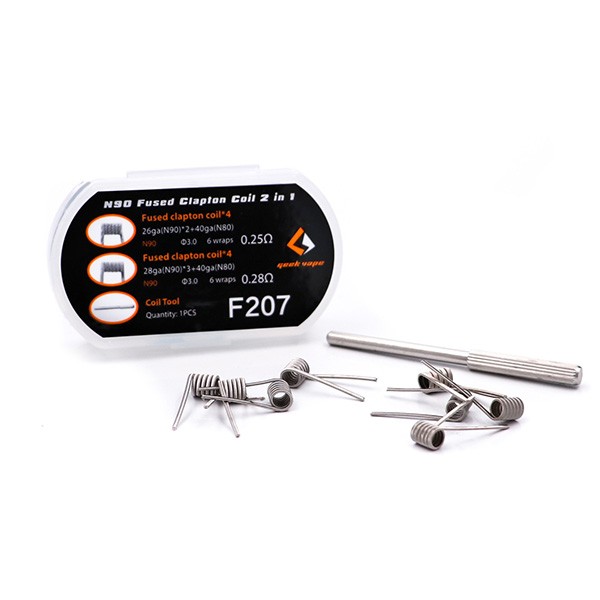 GeekVape F207 N90 Fused Clapton Coil 2 in 1