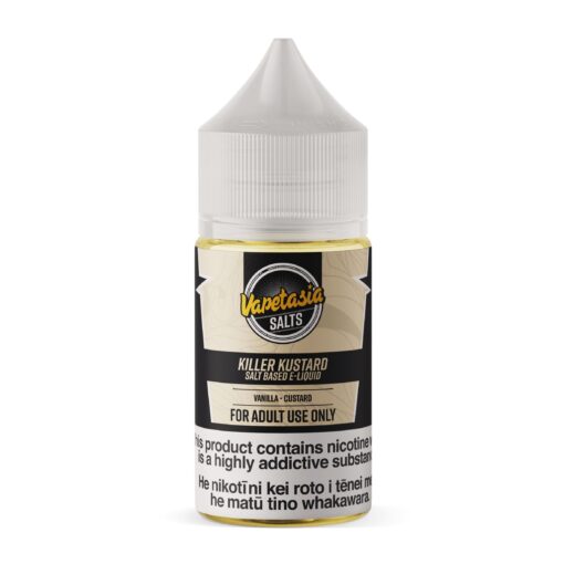 VAPETASIA SALT KILLER KUSTARD E-LIQUID IN EGYPT - فيب تاسيا بريميم سالت نيكوتين ليكويد 