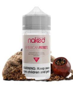 NAKED 100 AMERICAN PATRIOTS TOBACCO E-LIQUID