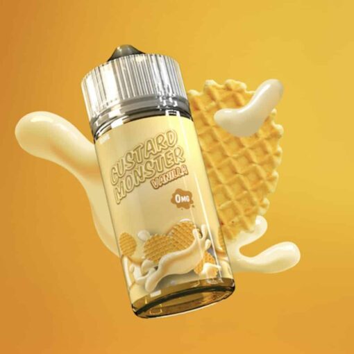 CUSTARD MONSTER VANILLA E-LIQUID IN EGYPT - كاسترد مونستر فانيلا بريميوم فيب ليكويد