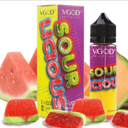 VGOD SOURLICIOUS E-LIQUID in Egypt - ڤي جود بريميم فيب ليكويد