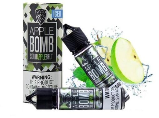 VGOD APPLE BOMB ICED E-LIQUID in Egypt - ڤي جود بريميم فيب ليكويد