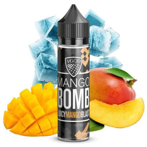 VGOD ICED MANGO BOMB E-LIQUID - ڤي جود بريميم ليكويد