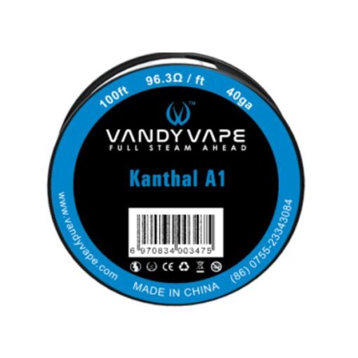 VANDY VAPE KANTHAL A1 40GA 100FT