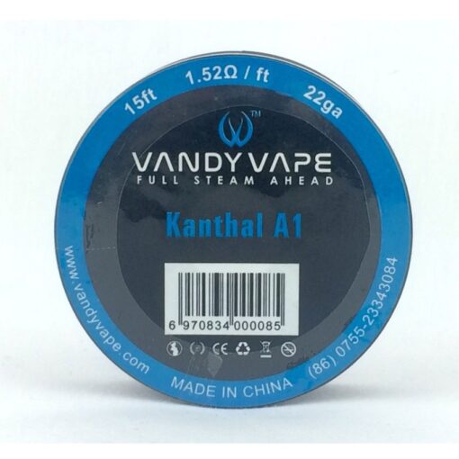 VANDY VAPE KANTHAL A1 22GA 15FT SPOOL