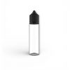 PET EMPTY 60ML BOTTLE high quality clear plastic empty e-liquid dropper bottle
