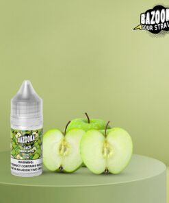 BAZOOKA SALT GREEN APPLE E-LIQUID IN EGYPT - بازوكا بريميم سولت نيكوتين فيب ليكويد