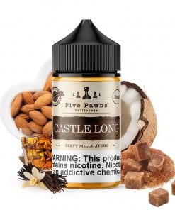 FIVE PAWNS CASTLE LONG MTL ELIQUID 60ML - Best Vape Egypt Price
