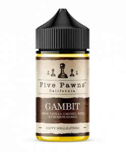 FIVE PAWNS GAMBIT MTL ELIQUID 12MG 60ML - Best Vape Egypt Price