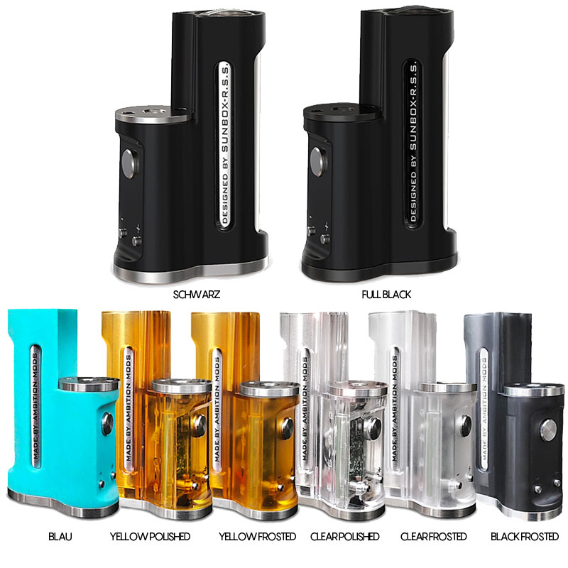Ambition Mods Easy Side 60W Box Mod by Sunbox & R.S.S.