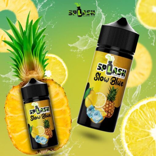 SPLASH SLOW BLUE ICE E-LIQUID - سبلاش فيب بريميوم ليكويد