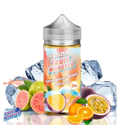 Frozen-Fruit-Monster Passionfruit Orange Guava E-liquid in Egypt - فروزن فروت مونستر بريميوم فيب ليكويد