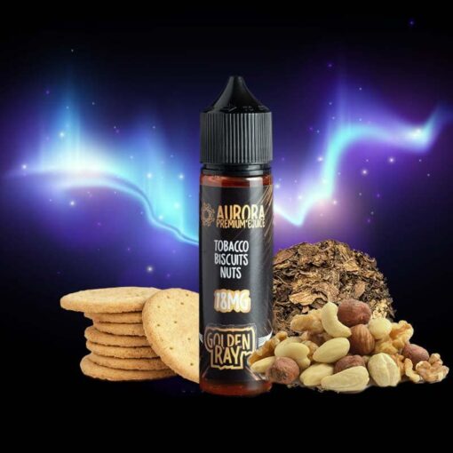 AURORA GOLDEN RAY MTL E-LIQUID - اورورا ام تي ال فيب ليكويد