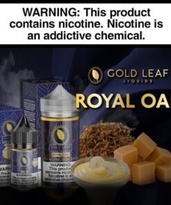 Gold Leaf Royal Oak Salt Nic. E-liquid