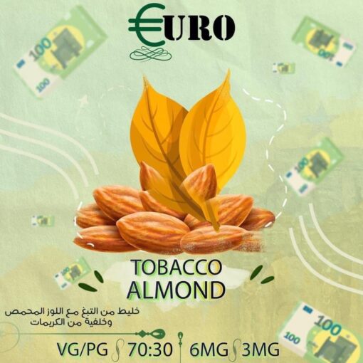 EURO TOBACCO ALMOND E-LIQUID
