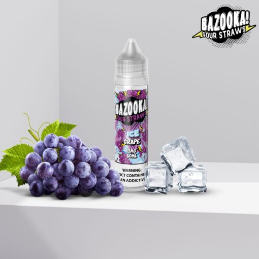 BAZOOKA ICE GRAPE E-LIQUID IN EGYPT - بازوكا بريميم فيب ليكويد