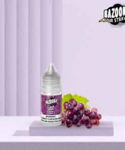 BAZOOKA SALT GRAPE SOUR STRAWS E-LIQUID IN EGYPT - بازوكا بريميم سولت نيكوتين فيب ليكويد