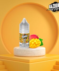 BAZOOKA SALT MANGO SOUR STRAWS E-LIQUID IN EGYPT - بازوكا بريميم سولت نيكوتين فيب ليكويد