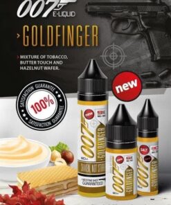 007 GOLDFINGER E-LIQUID - ٠٠٧ ام تي ال فيب ليكويد محلي