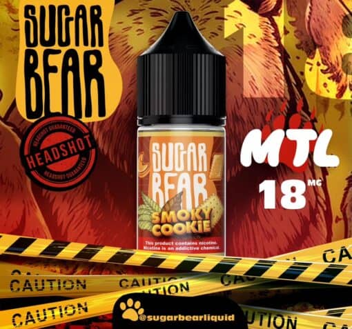 SUGAR BEAR SMOKY COOKIE MTL E-LIQUID