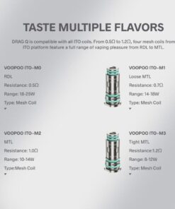 VOOPOO ITO REPLACEMENT COILS IN EGYPT - كويلات فوبو اي تي او
