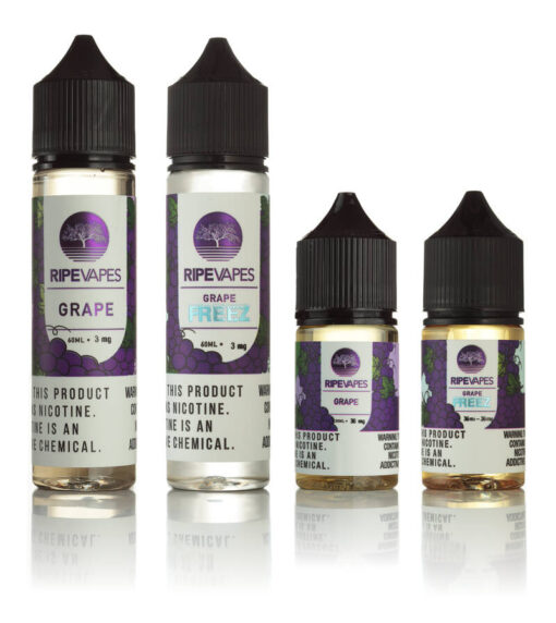 GRAPE FREEZE RIPE VAPES E-LIQUID in Egypt - رايب فيبس فريز بريميم فيب ليكويد