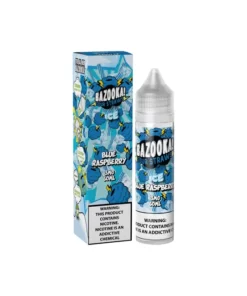 Bazooka MTL Ice Blue Raspberry Sour Straws E-liquid 60ml - بازوكا بريميم ام تي ال فيب ليكويد