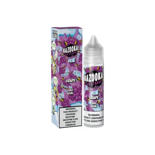 Bazooka MTL Ice Grape E-liquid In Egypt - بازوكا بريميم ام تي ال فيب ليكويد