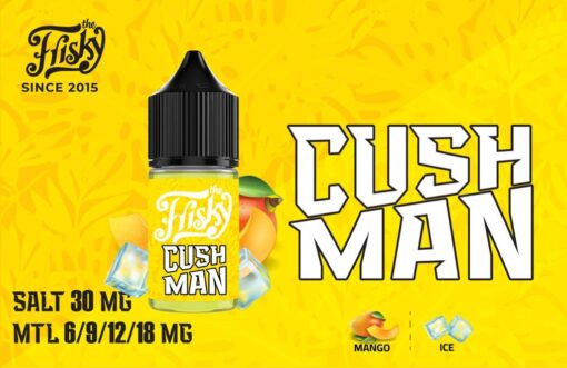 FRISKY CUSHMAN 30MG 30ML SALT NIC. E-LIQUID