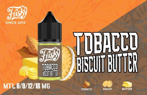FRISKY TOBACCO (BISCUIT BUTTER) MTL E-LIQUID