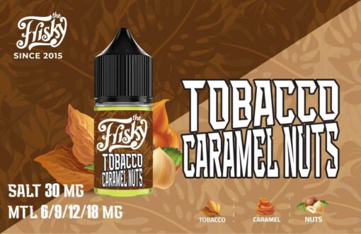 FRISKY TOBACCO (CARAMEL NUTS) SALT NIC. E-LIQUID