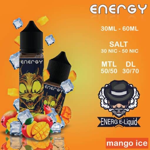 ENERGY MANGO ICE MTL E-LIQUID