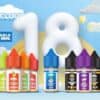 MY CLOUD 18MG BUNDLE OFFER 3 BOTTLES 30ml - باقه خصم فيب ليكويد ماي كلاود ١٨مج