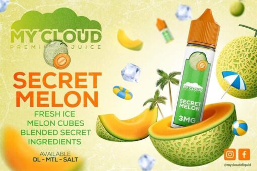 MY CLOUD SECRET MELON MTL E-LIQUID