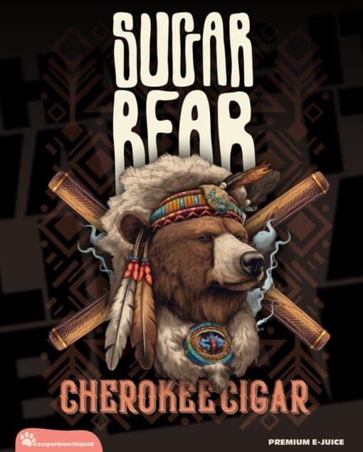 SUGAR BEAR CHEROKEE CIGAR MTL E-LIQUID