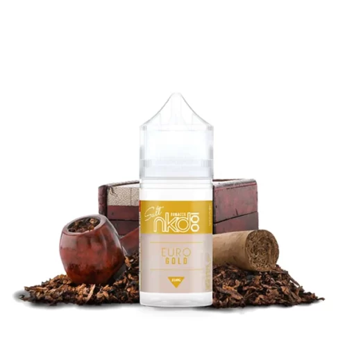 NAKED NKD 100 EURO GOLD TOBACCO SALT NIC. E-LIQUID