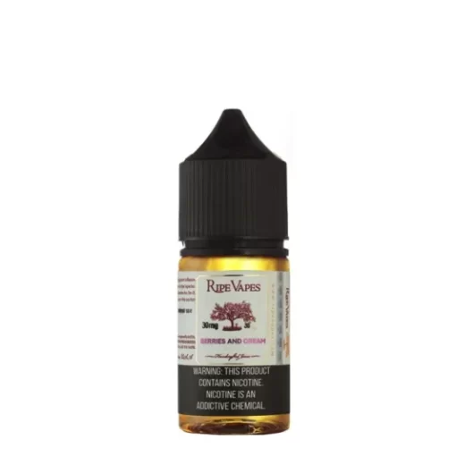 Ripevapes Berries and Cream Salt Nic. E-liquid - رايب فيبس بريميم سولت نيكوتين فيب ليكويد