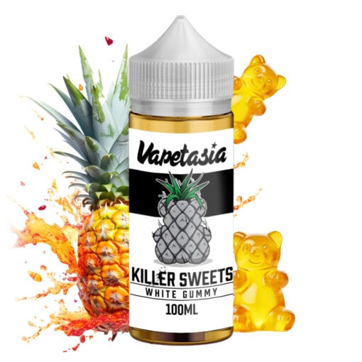 VAPETASIA WHITE GUMMY KILLER SWEETS E-LIQUID