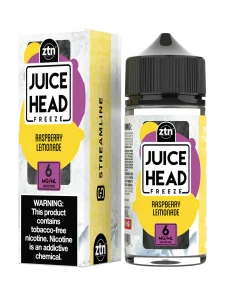 Juice Head FREEZE Raspberry Lemonade ZTN E-liquid 100ml - جوس هيد بريميم ليكويد