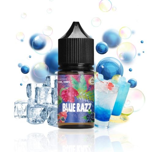 ESSENTIAL BLUE RAZZ SALT NIC. E-LIQUID BY ASMODUS IN EGYPT - اسنشيال بريميوم ليكويد سولت نيكوتين