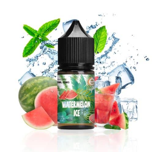 ESSENTIAL WATERMELON ICE SALT NIC. E-LIQUID BY ASMODUS - اسنشيال بريميوم ليكويد سولت نيكوتين