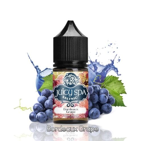 JUICY SPA BORDEAUX GRAPE SALT NIC. E-LIQUID BY ASMODUS - جوسي سبا فيب بريميوم ليكويد سولت نيكوتين