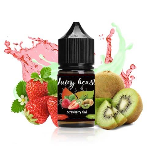 JUICY BEAST STRAWBERRY KIWI SALT NIC. E-LIQUID BY ASMODUS - ليكويد بريميوم جوسي بيست من از موديس